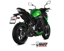 MIVV Slip-on, Double Gun Black, Standard Exhaust For Kawasaki Z900 2020-2022