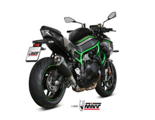 MIVV Slip-on, Delta Race Black, Standard Exhaust For Kawasaki Z H2 2020-2021