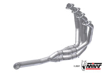 MIVV No-kat full collectors (fits on both MIVV and original silencers) Exhaust For Honda Kawasaki Ninja 1000 SX /Tourert 2020-2022