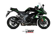 MIVV Slip-on, Delta Race Black, Standard Exhaust For Kawasaki Z1000SX (Ninja 1000) 2020-2022