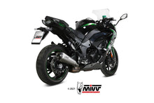 MIVV Slip-on, Delta Race Stainless Steel, Standard Exhaust For Kawasaki Z1000SX (Ninja 1000) 2020-2022