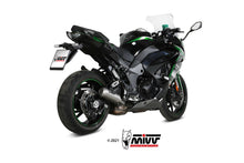 MIVV Slip-on, MK3 Stainless Steel, Standard Exhaust For Kawasaki Z1000SX (Ninja 1000) 2020-2022