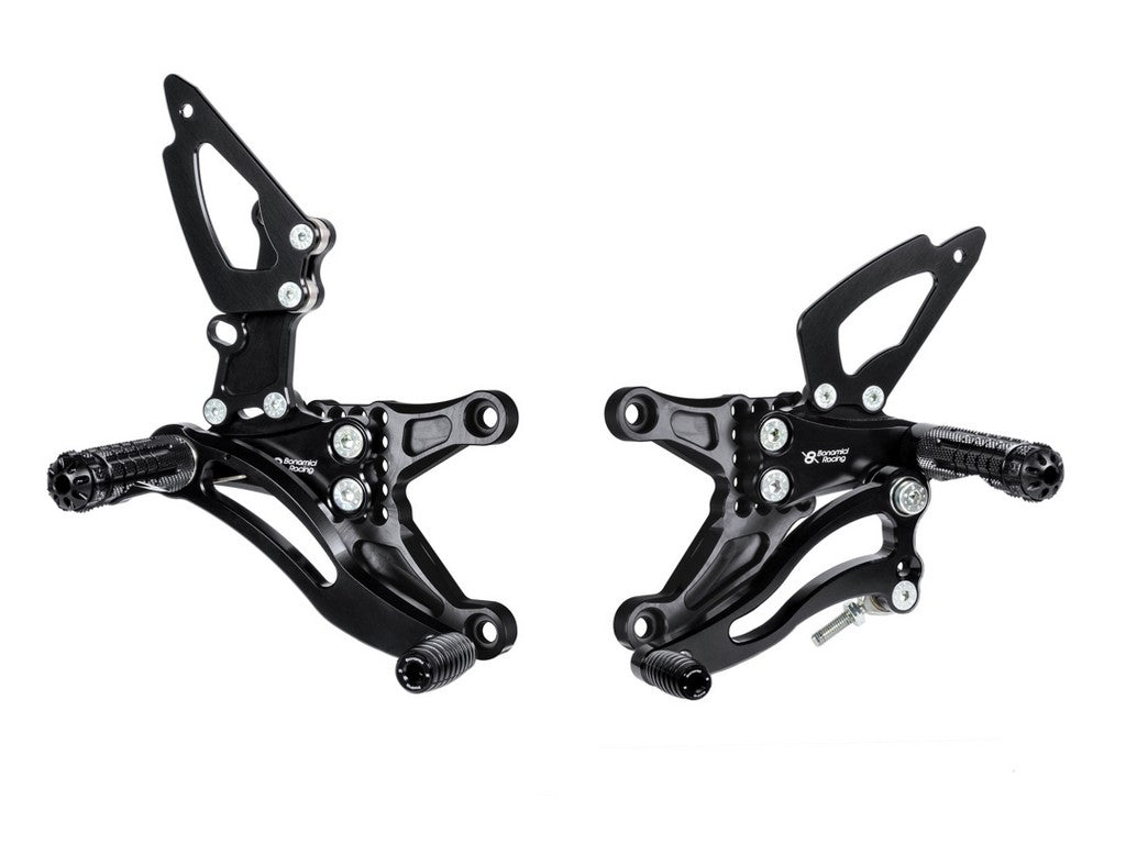 Bonamici Racing Aluminium Rearsets for the Kawasaki ZX-6R 2005-2006