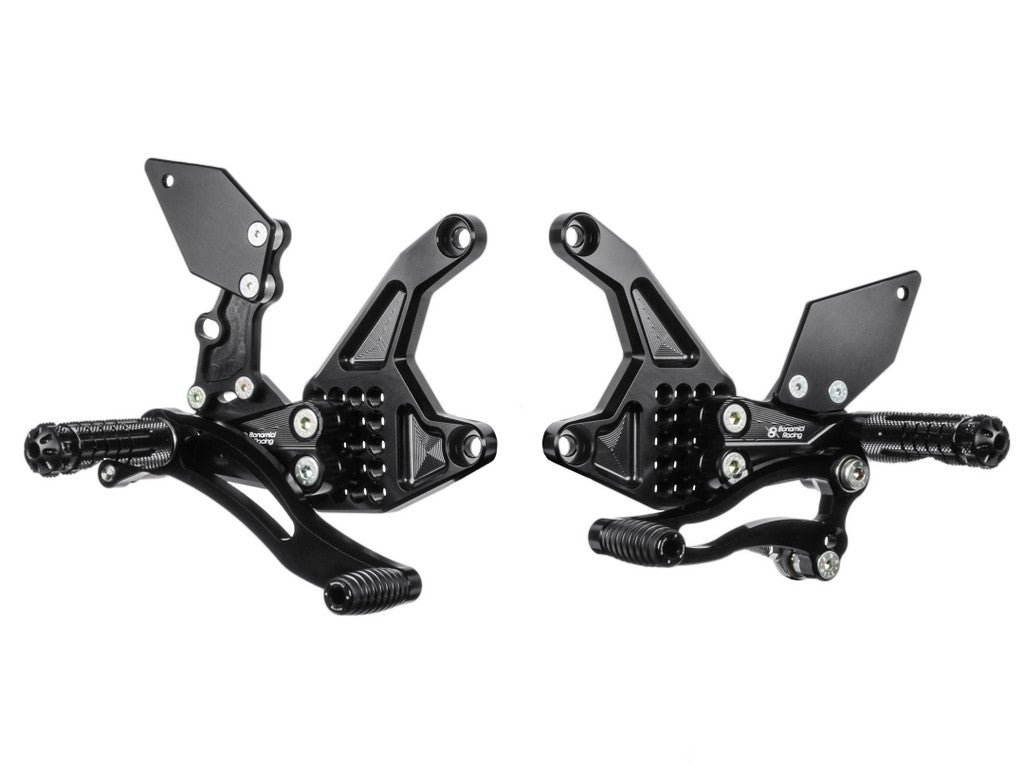 Bonamici Racing Aluminium Rearsets for the Kawasaki Z900 2017-2019