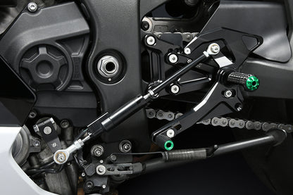 Bonamici Racing Aluminium Rearsets for the Kawasaki ZX-10R (2016-2025)