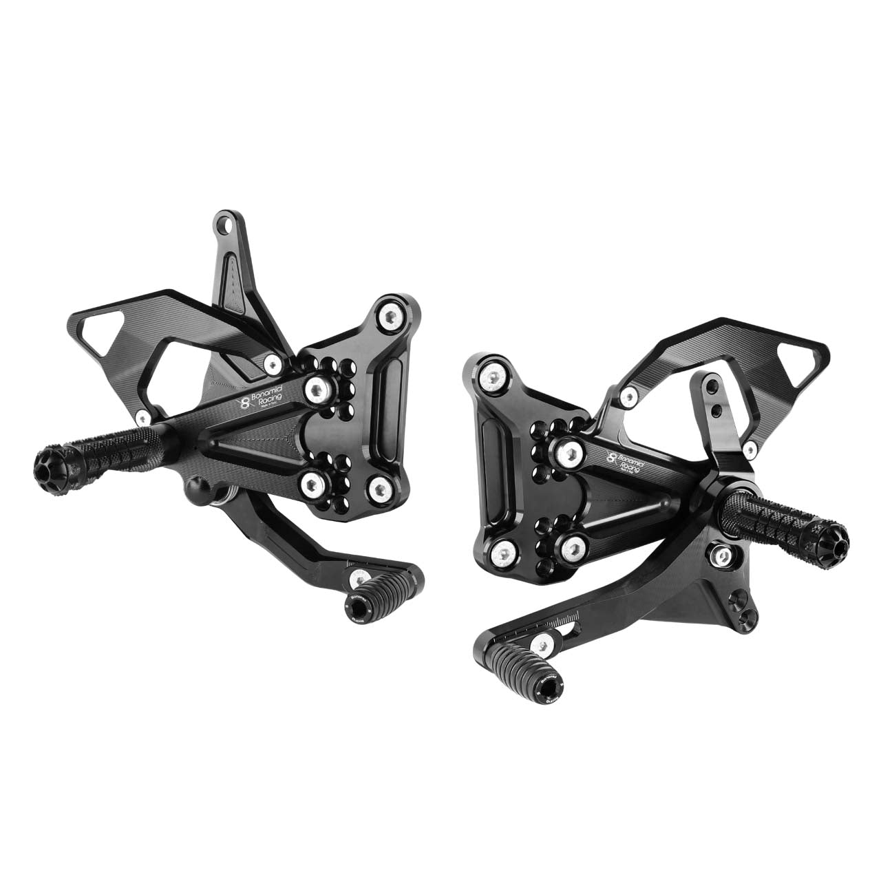 Bonamici Racing Rearsets for the Kawasaki ZX-4RR 2023-2024