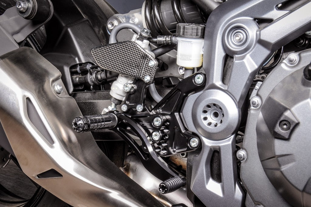 Bonamici Racing Rearsets for the Kawasaki Z900 2017-2024