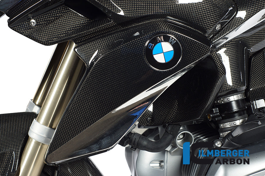 Ilmberger Carbon Radiator Cover, Left for the BMW R 1200 GS 2013-16