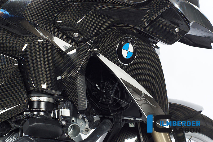 Ilmberger Carbon Radiator Cover, Right Carbon for the BMW R 1200 GS 2013-16