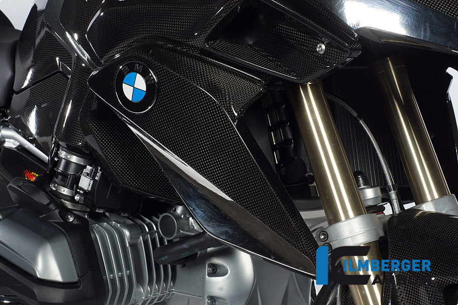Ilmberger Carbon Radiator Cover, Right Carbon for the BMW R 1200 GS 2013-16