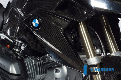 Ilmberger Carbon Radiator Cover, Right Carbon for the BMW R 1200 GS 2013-16