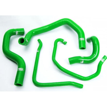 SamcoSport 5 Piece Silicone Coolant Hose Set For Kawasaki ZX-6R & ZX-636R (2003-04)