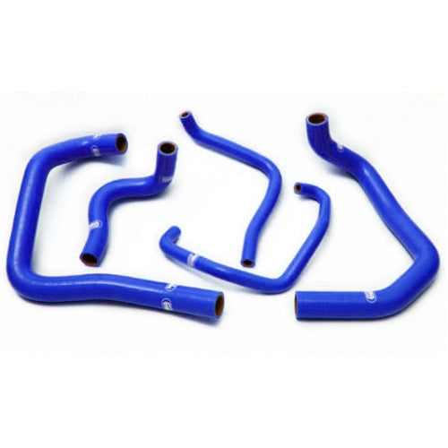SamcoSport 5 Piece Silicone Coolant Hose Set For Kawasaki ZX-6R & ZX-636R (2005-06)