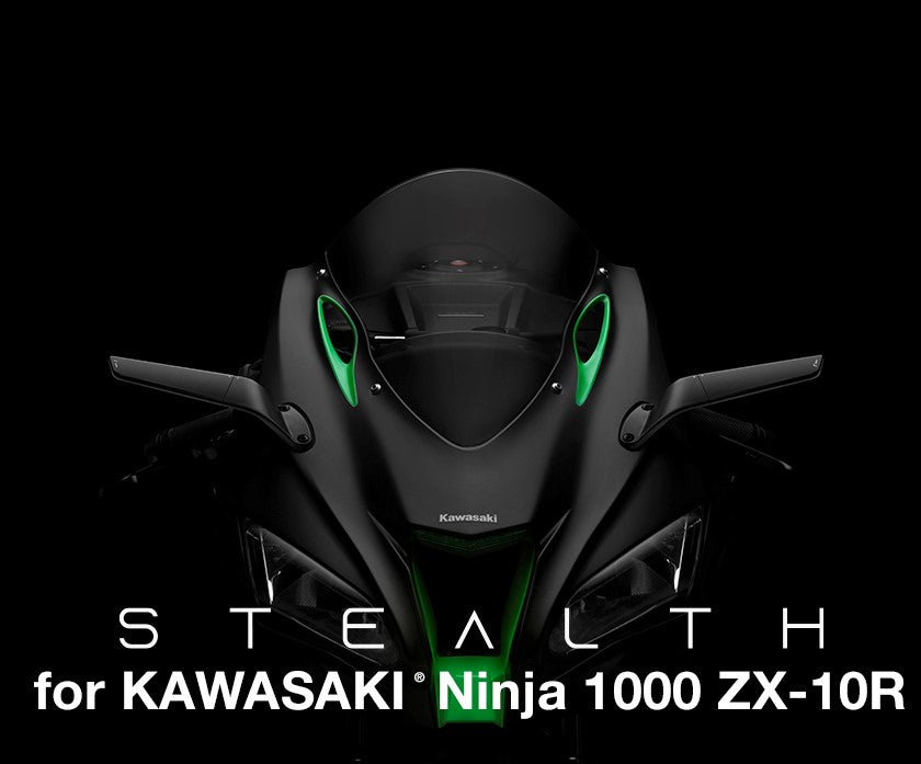 Rizoma Stealth Mirrors for the Kawasaki ZX-10R / ZX-10RR (2016+)