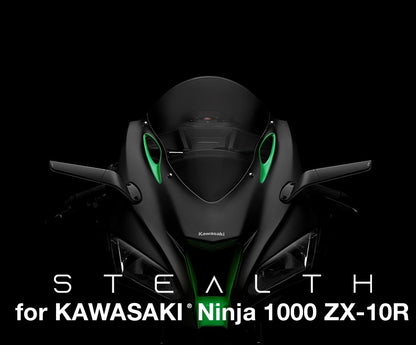 Rizoma Stealth Mirrors for the Kawasaki ZX-10R / ZX-10RR (2016+)