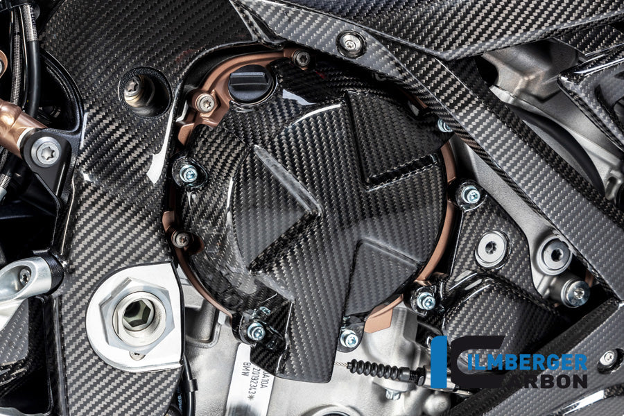 Ilmberger Carbon Clutch Cover for the BMW S 1000 R '21 / S 1000 RR '19-23 / M1000R '23-24 / M1000RR '21-24