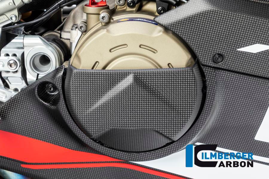 Ilmberger Carbon Clutch Cover for the Ducati Panigale V4,V4 S,V4 R '18-22 / Streetfighter V4 '20-23