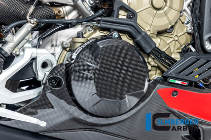 Ilmberger Carbon Clutch Cover for the Ducati Streetfighter V4 '20-22