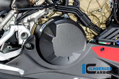 Ilmberger Carbon Clutch Cover for the Ducati Streetfighter V4 '20-22