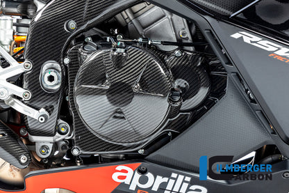 Ilmberger Carbon Clutch Cover for the Aprilia Tuono / RSV4 2021