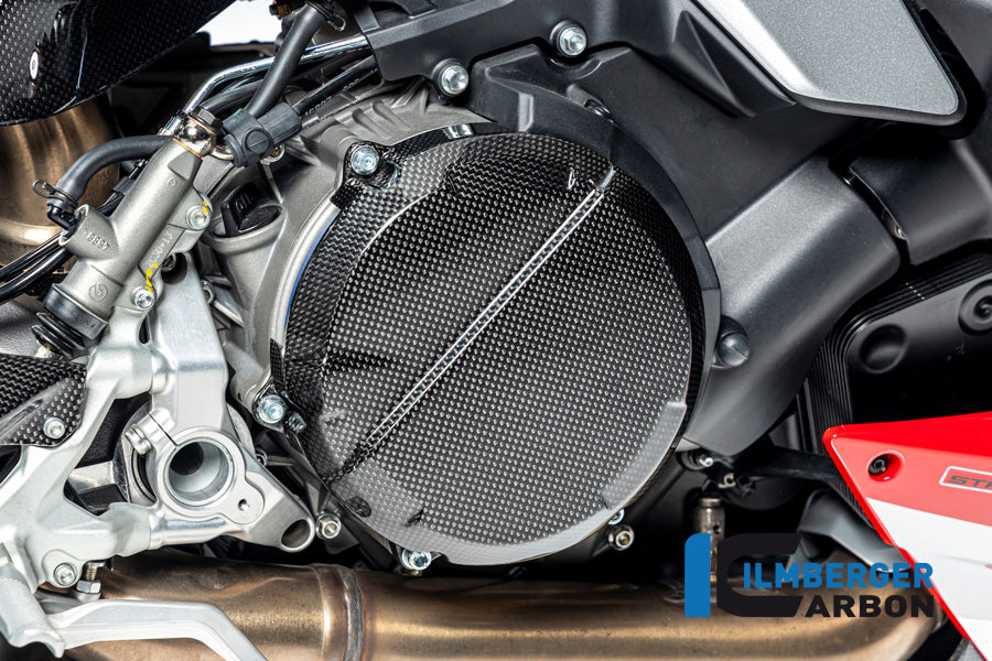 Ilmberger Carbon Clutch Cover for the Ducati Streetfighter V2 '22