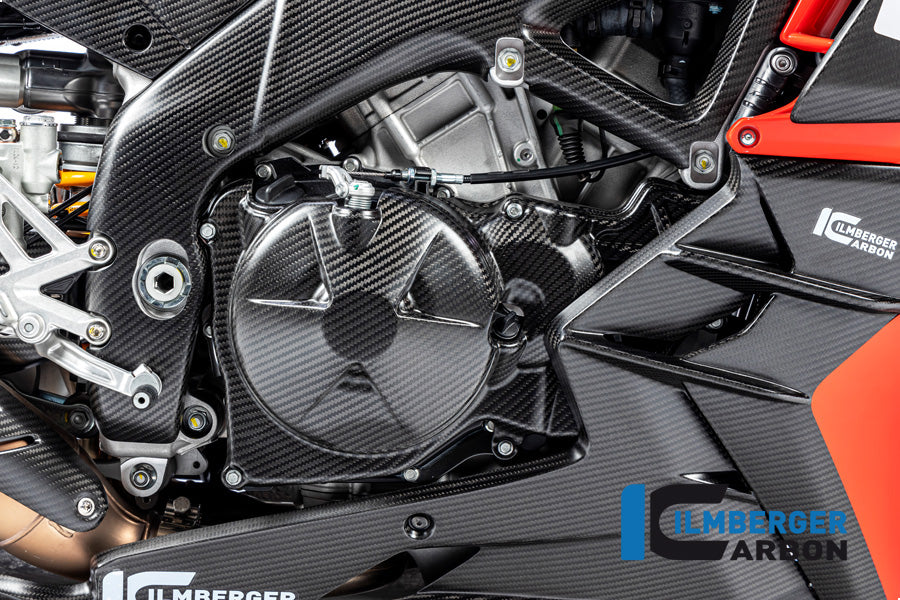 Ilmberger Carbon Clutch Cover for the Aprilia Tuono / RSV4 2021