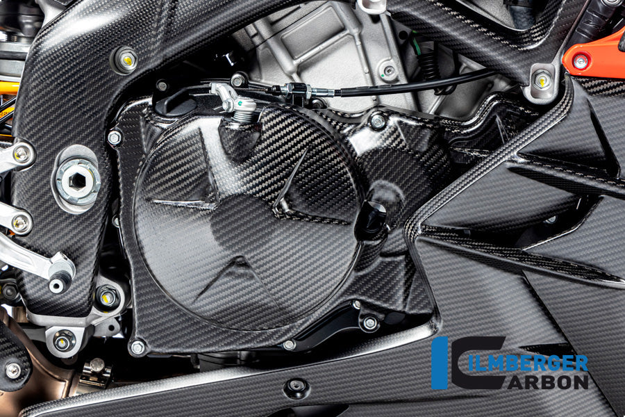 Ilmberger Carbon Clutch Cover for the Aprilia Tuono / RSV4 2021