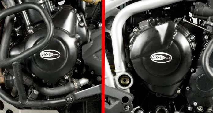 R&G Racing Left & Right Side Engine Case Cover Kit For Triumph Tiger 800 / XC '10-'15