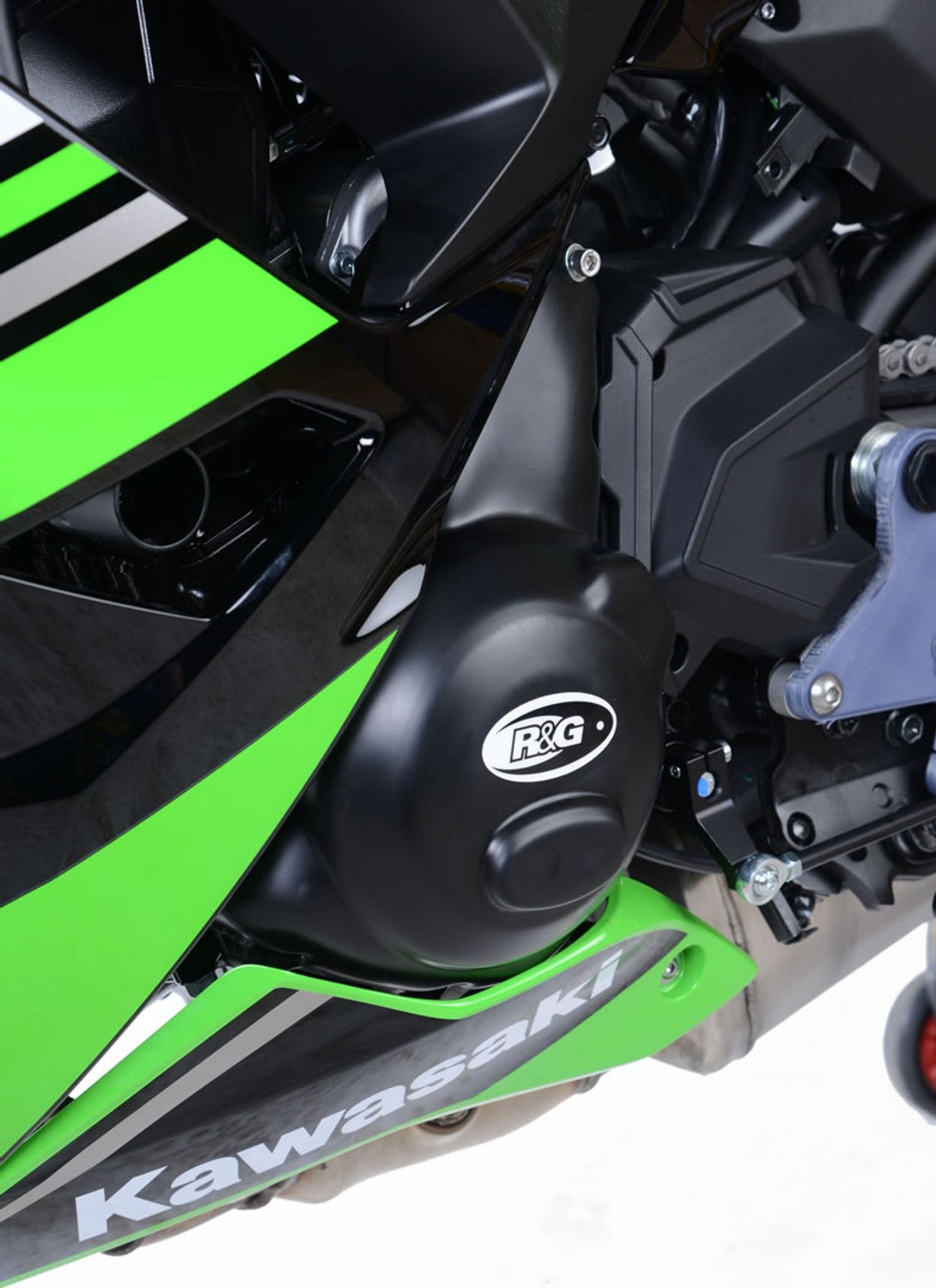 R&G Racing Engine Case Covers - Pair for Kawasaki Z650RS '22, Z650 / Ninja 650 '17-'22