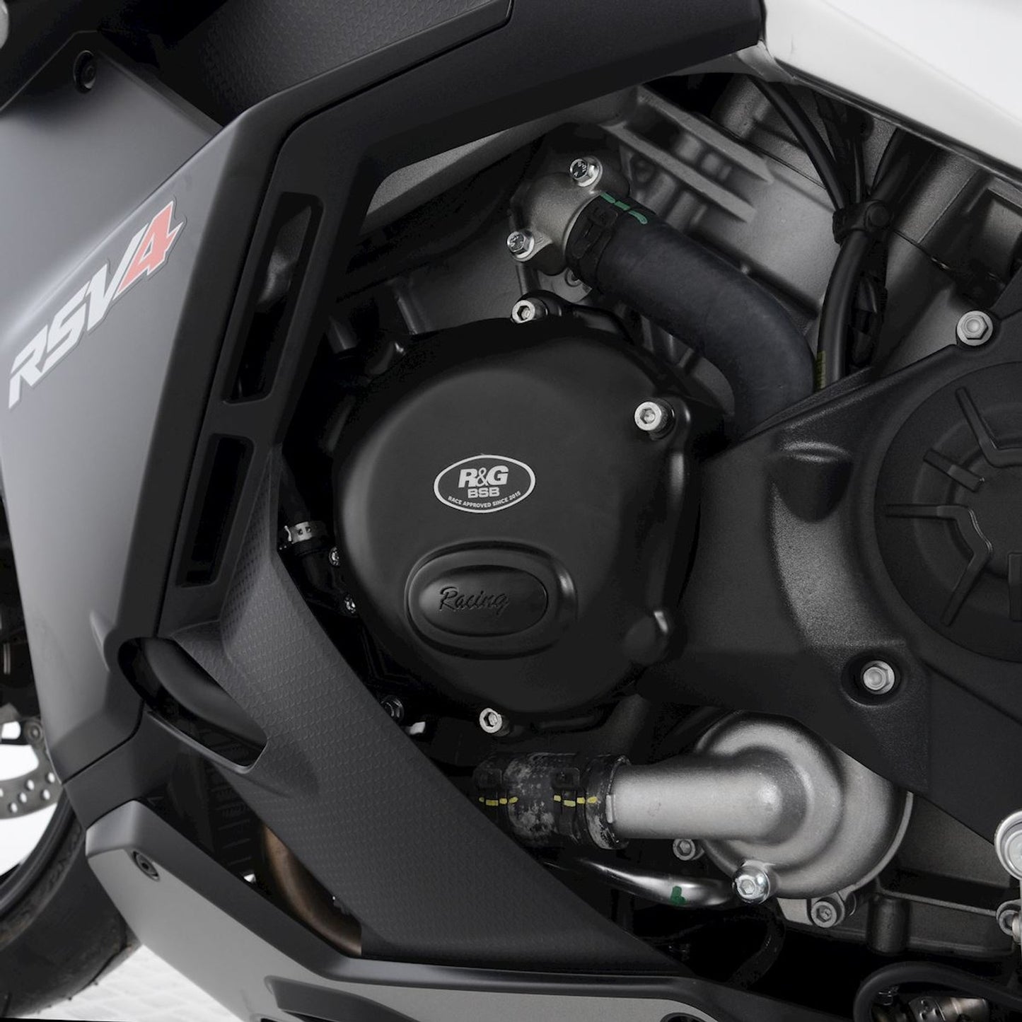 R&G Racing Engine Case Covers - Pair (road/race version) for Aprilia RSV4 1100 (Factory) / Tuono 1100 (Factory) '21-'22