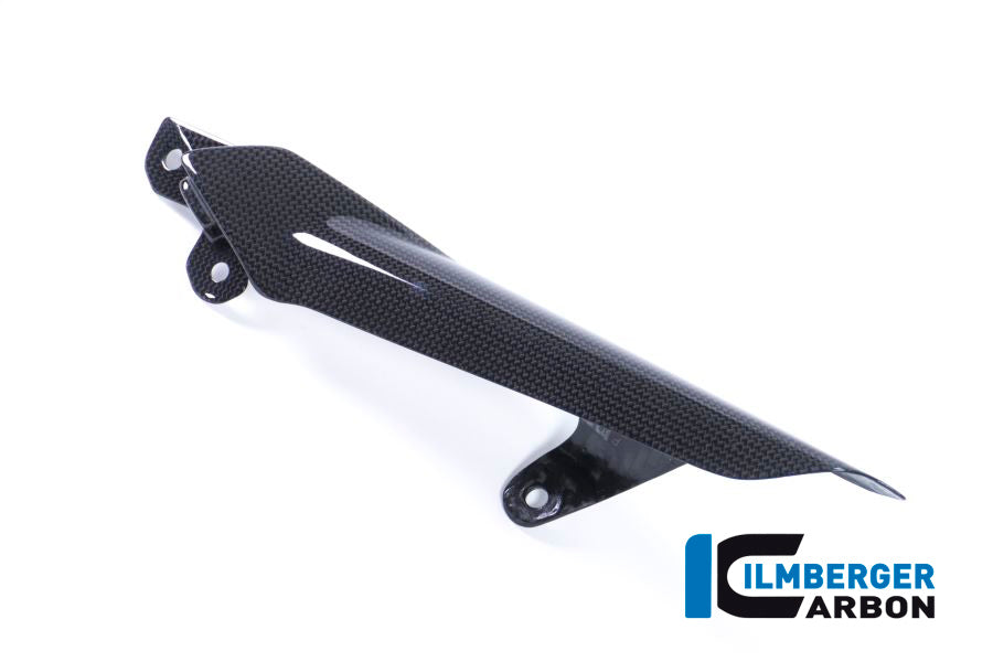 Ilmberger Carbon Chain Guard on the Swing Arm for the Ducati Monster 1200S '17, Supersport '17-22