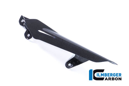Ilmberger Carbon Chain Guard on the Swing Arm for the Ducati Monster 1200S '17, Supersport '17-22