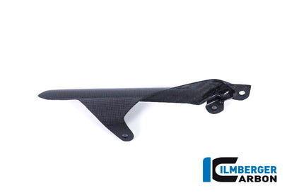 Ilmberger Carbon Chain Guard on the Swing Arm for the Ducati Monster 1200S '17, Supersport '17-22