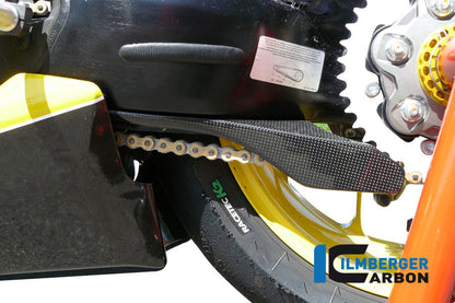 Ilmberger Carbon Chain Guard (on the Swingarm) Carbon for the Ducati 848, 1098 S/R, 1198 S/R 'All Year