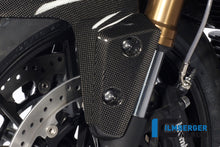 Ilmberger Carbon Wind Flap On Front Mudguard Left, for the Triumph Speed Triple '11-25