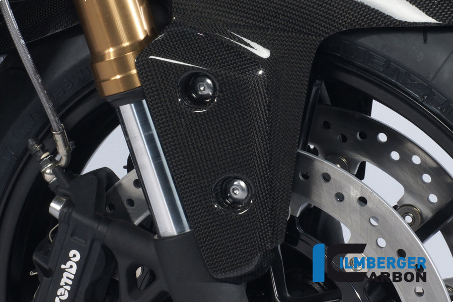 Ilmberger Carbon Wind Flap On Front Mudguard Right, for the Triumph Speed Triple '11-25