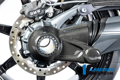 Ilmberger Carbon Bevel Drive Housing Protector for the BMW R 1200 S '06-08, R 1200 R '07-14, R 1200 GS '04-12, HP 2 Megamoto '08-13, HP 2 Sport '08-12, R Nine T/Racer '14-17, R Nine T Scrambler '2016