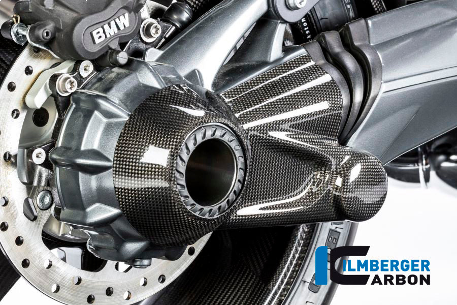Ilmberger Carbon Bevel Drive Housing Protector for the BMW R 1200 S '06-08, R 1200 R '07-14, R 1200 GS '04-12, HP 2 Megamoto '08-13, HP 2 Sport '08-12, R Nine T/Racer '14-17, R Nine T Scrambler '2016