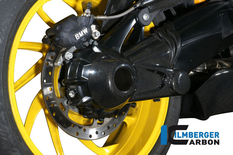 Ilmberger Carbon Bevel Drive Housing Protector for the BMW R 1200 S '06-08, R 1200 R '07-14, R 1200 GS '04-12, HP 2 Megamoto '08-13, HP 2 Sport '08-12, R Nine T/Racer '14-17, R Nine T Scrambler '2016