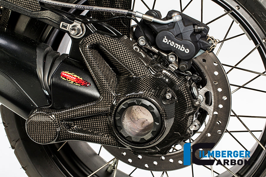 Ilmberger Carbon Bevel Drive Housing Protector, Carbon for the BMW R 1200 GS '13-17, R 1200 RS '15-24, R 1200 GS Adventure 2014