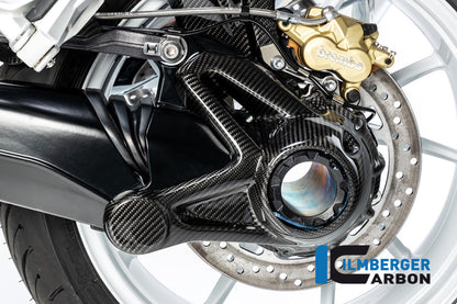 Ilmberger Carbon Bevel Drive Housing Protector (Mounting without Rear Splash Guard) for the BMW R 1250 GS / GS Adventure / R 1250 R 2019