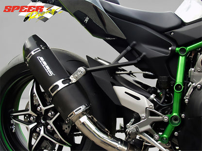 Bodis SB1-S-C Slip On Exhaust For Kawasaki Ninja H2 (15-21)