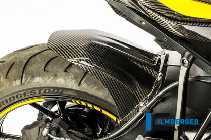 Ilmberger Carbon Rear Hugger incl. Upper Chainguard for the BMW S 1000 XR 2015-2019