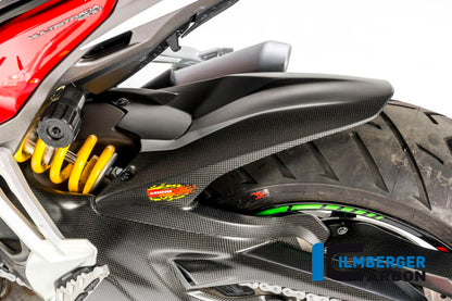 Ilmberger Carbon Rear Hugger for the Ducati Multistrada 1200 DVT '15