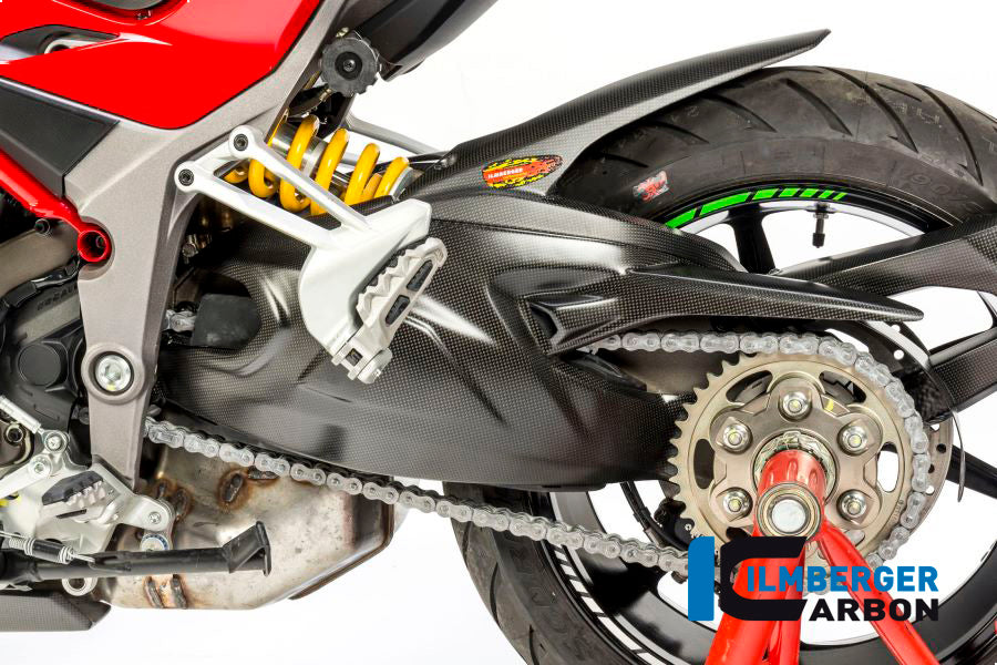 Ilmberger Carbon Rear Hugger for the Ducati Multistrada 1200 DVT '15