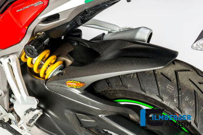 Ilmberger Carbon Rear Hugger for the Ducati Multistrada 1200 DVT '15