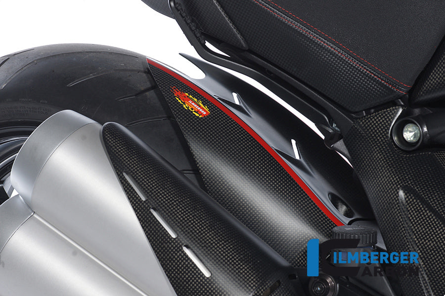 Ilmberger Carbon Rear Hugger Carbon for the Ducati Diavel 2011 - 2014