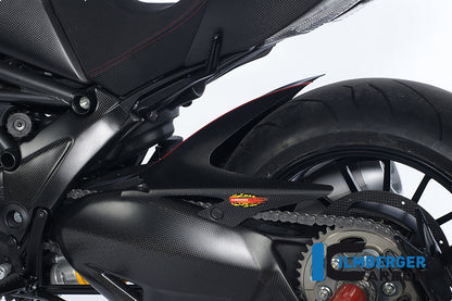 Ilmberger Carbon Rear Hugger Carbon for the Ducati Diavel 2011 - 2014
