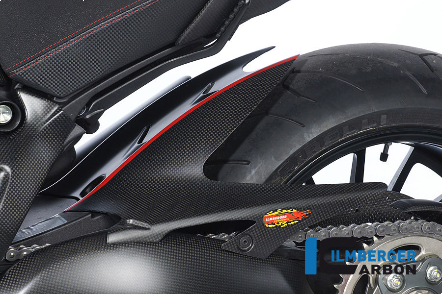 Ilmberger Carbon Rear Hugger Carbon for the Ducati Diavel 2011 - 2014