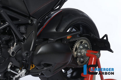 Ilmberger Carbon Rear Hugger Carbon for the Ducati Diavel 2011 - 2014